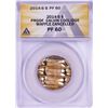 Image 1 : 2014-S Proof Calvin Coolidge Presidential Dollar Waffle Cancelled Coin ANACS PF60