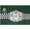 Image 4 : Rolex Men's Stainless Steel MOP Diamond & Sapphire Datejust Wristwatch