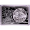 Image 1 : 2012 $1 American Silver Eagle Coin & 2oz Silver Bar Set