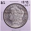 Image 1 : 1878-CC $1 Morgan Silver Dollar Coin