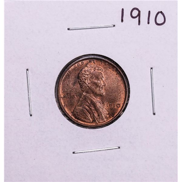 1910 Lincoln Wheat Cent Coin