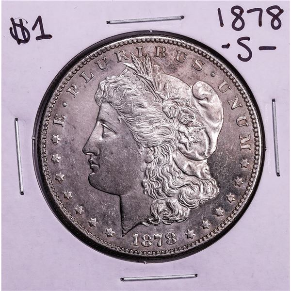 1878-S $1 Morgan Silver Dollar Coin