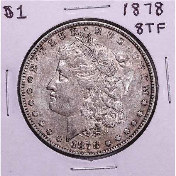 1878 8TF $1 Morgan Silver Dollar Coin