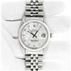Image 3 : Rolex Men's Stainless Mother of Pearl Diamond Datejust Wristwatch