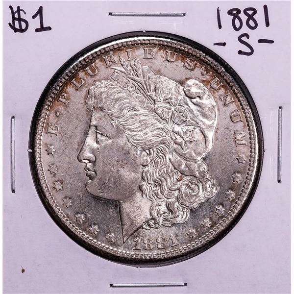 1881-S $1 Morgan Silver Dollar Coin