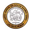 Image 2 : .999 Silver Las Vegas Club Nevada $10 Casino Limited Edition Gaming Token