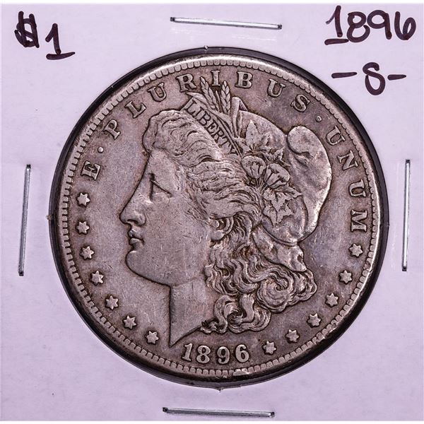 1896-S $1 Morgan Silver Dollar Coin