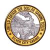 Image 1 : .999 Silver City Las Vegas, Nevada $10 Limited Edition Gaming Token