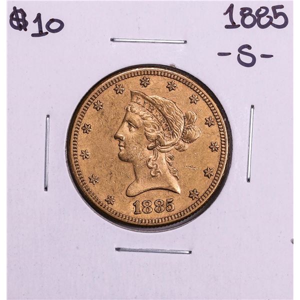 1885-S $10 Liberty Head Eagle Gold Coin