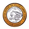 Image 1 : .999 Silver Four Queens Casino Hotel Las Vegas $10 Limited Edition Gaming Token