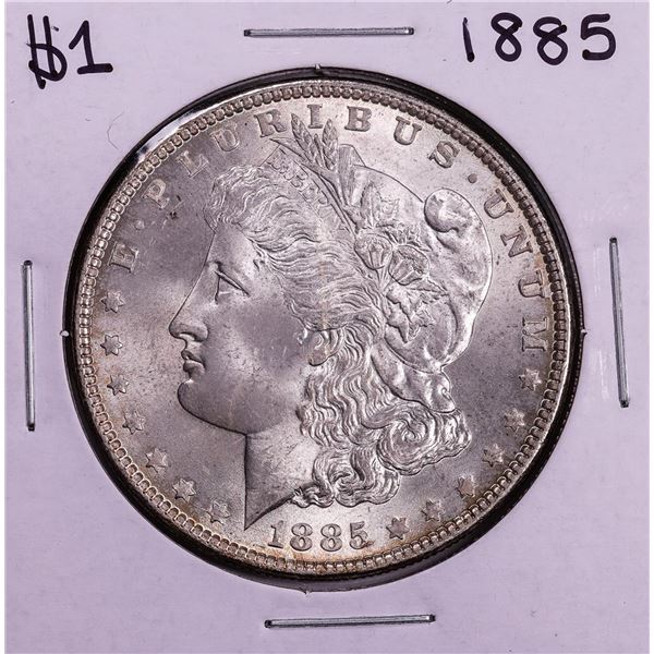 1885 $1 Morgan Silver Dollar Coin