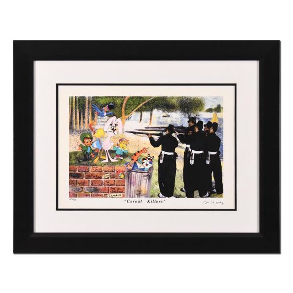 Nelson De La Nuez "Cereal Killers" Limited Edition Mixed Media On Paper