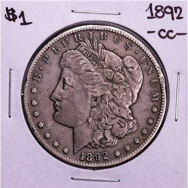 1892-CC $1 Morgan Silver Dollar Coin