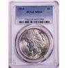 Image 1 : 1923 $1 Peace Silver Dollar Coin PCGS MS64