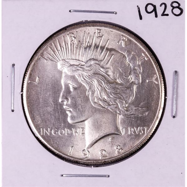 1928 $1 Peace Silver Dollar Coin