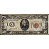 Image 1 : 1934A $20 Hawaii WWII Emergency Issue Federal Reserve Note