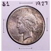 Image 1 : 1927 $1 Peace Silver Dollar Coin