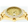Image 2 : Rolex Men's 18K Yellow Gold 2.75 ctw Diamond Day Date President Wristwatch With Rolex Box