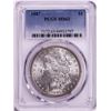 Image 1 : 1887 $1 Morgan Silver Dollar Coin PCGS MS63