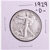 Image 1 : 1929-D Walking Liberty Half Dollar Coin