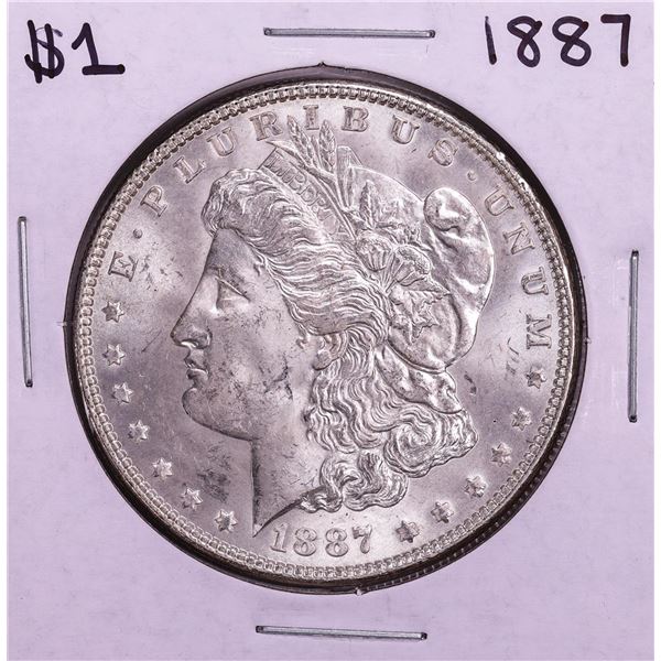 1887 $1 Morgan Silver Dollar Coin