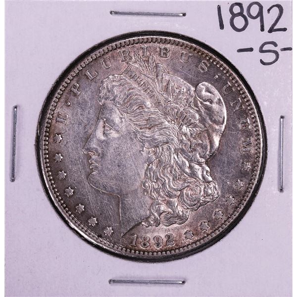 1892-S $1 Morgan Silver Dollar Coin