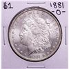 Image 1 : 1881-O $1 Morgan Silver Dollar Coin
