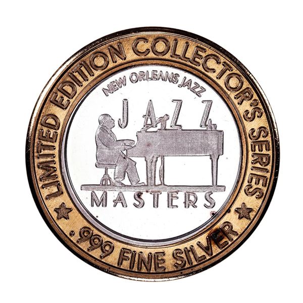 .999 Silver Harrah's New Orleans, Louisiana $10 Casino Limited Edition Gaming Token