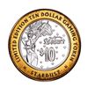 Image 1 : .999 Silver Stardust Resort Las Vegas, Nevada $10 Casino Limited Edition Gaming Token