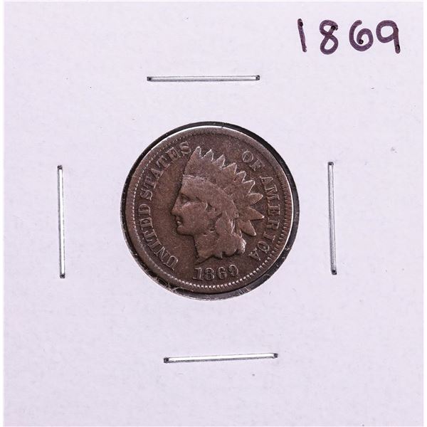 1869 Indian Head Cent Coin