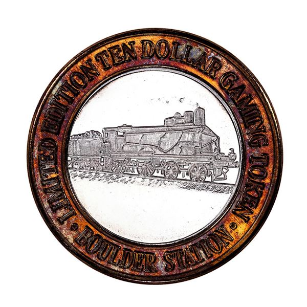 .999 Silver Boulder Station Hotel Casino Las Vegas, NV $10 Limited Casino Token