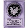 Image 2 : 2012-S $1 Proof American Silver Eagle Coin PCGS PR70DCAM First Strike Mercanti Signed