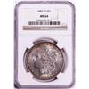 Image 1 : 1883-O $1 Morgan Silver Dollar Coin NGC MS64 Nice Toning