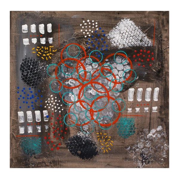 Marlowe "Ringlets" Original Acrylic On Canvas