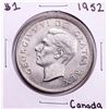 Image 1 : 1952 $1 Canada George VI Silver Dollar Coin