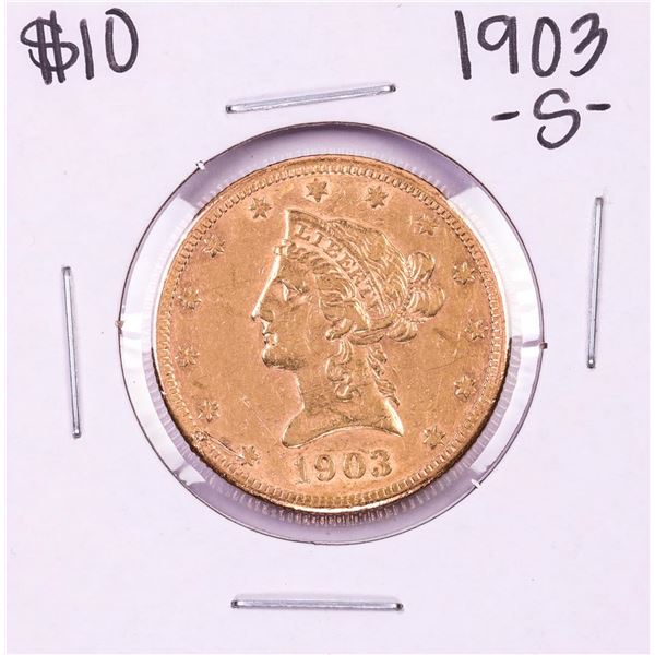 1903-S $10 Liberty Head Eagle Gold Coin