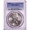 Image 1 : 1925 $1 Peace Silver Dollar Coin PCGS MS63