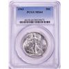 Image 1 : 1943 Walking Liberty Half Dollar Coin PCGS MS64