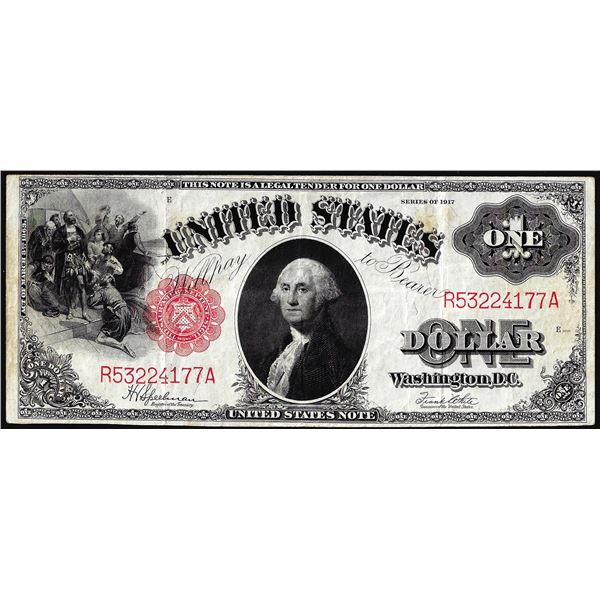 1917 $1 Legal Tender Note