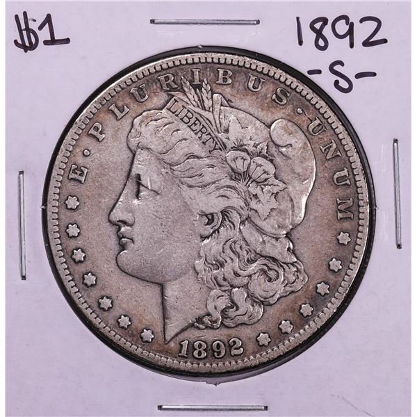 1892-S $1 Morgan Silver Dollar Coin