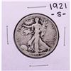 Image 1 : 1921-S Walking Liberty Half Dollar Coin