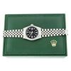 Image 4 : Rolex Men's Stainless Black Diamond Datejust Wristwatch Oyster Perpetual