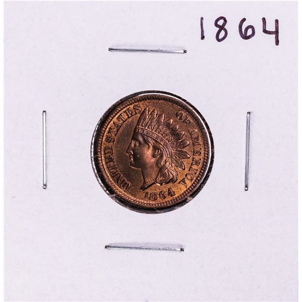 1864 Copper Nickel Indian Head Cent Coin