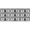 Image 1 : Lot of (9) Consecutive 1934A $5 Federal Reserve Notes New York