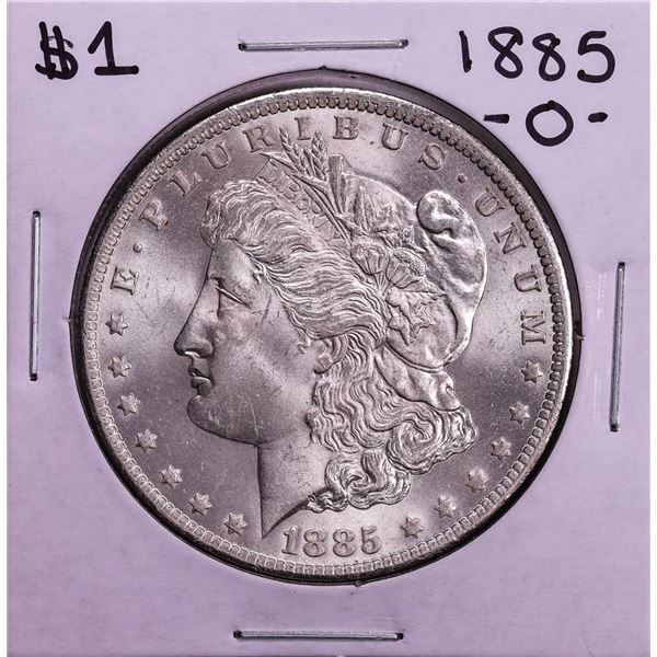 1885-O $1 Morgan Silver Dollar Coin