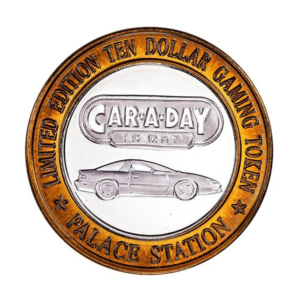 .999 Silver Palace Station Hotel & Casino Las Vegas $10 Limited Edition Gaming Token