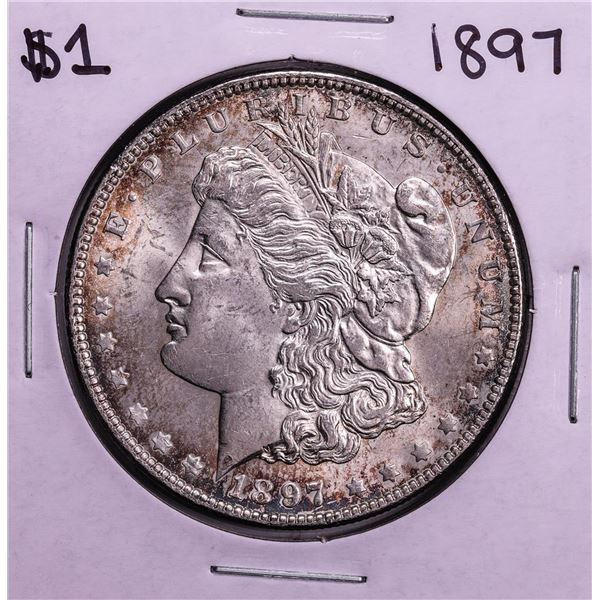 1897 $1 Morgan Silver Dollar Coin