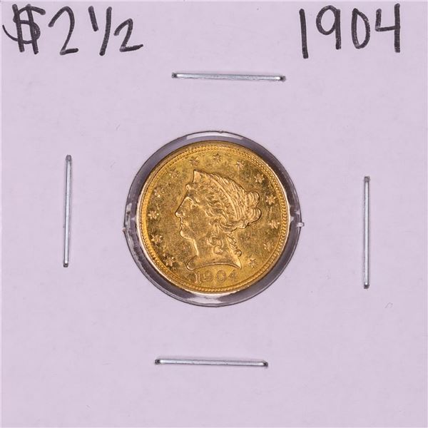1904 $2 1/2 Liberty Head Quarter Eagle Gold Coin