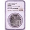 Image 1 : Spice Islands Shipwreck (1598-1613) Spain 8 Reales Philip III Silver Coin NGC Genuine