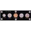 Image 1 : U.S. Five Cent (5) Coin Type Set in Capital Plastics Holder